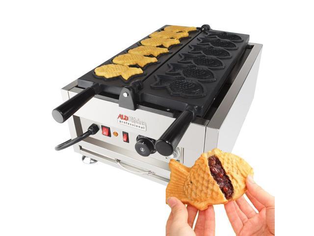 Photos - Toaster AP-207 Taiyaki Maker Fish Waffle Iron Stainless Steel Nonstick Commercial