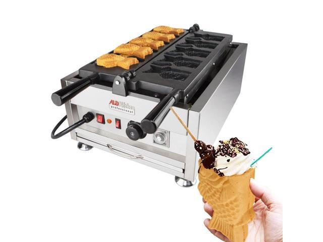 Photos - Toaster AP-209 Taiyaki Maker Fish Waffle Cone Maker Commercial Taiyaki Machine Sta