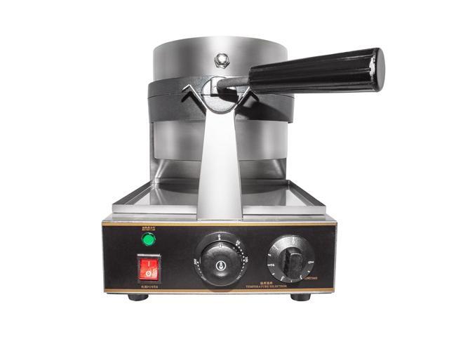 GR-HWB1A Belgian Waffle Maker Commercial Flip Waffle Iron Stainless Steel Rotating Mechanism