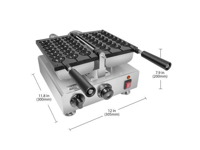 ALDKitchen Waffle Stick Maker 3 Heart-Shaped Waffles Babycakes Waffle Iron