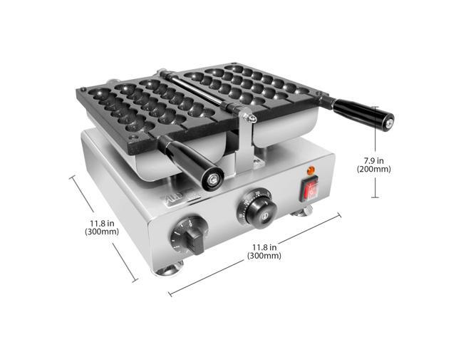 ALDKitchen Waffle Stick Maker 3 Bead-Shaped Waffles Waffles on a Stick Iron