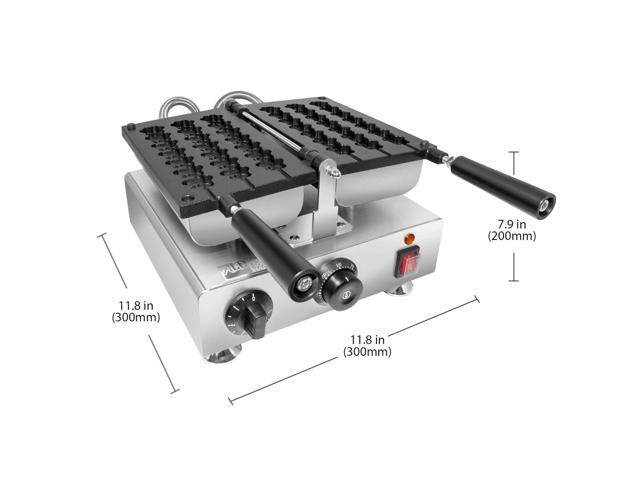 ALDKitchen Waffle Stick Maker 3 Paw-Shaped Waffles Round-Shaped Waffles