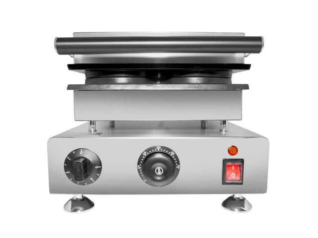 ALDKitchen Waffle Stick Maker 4 Round-Shaped Waffles Stainless Steel