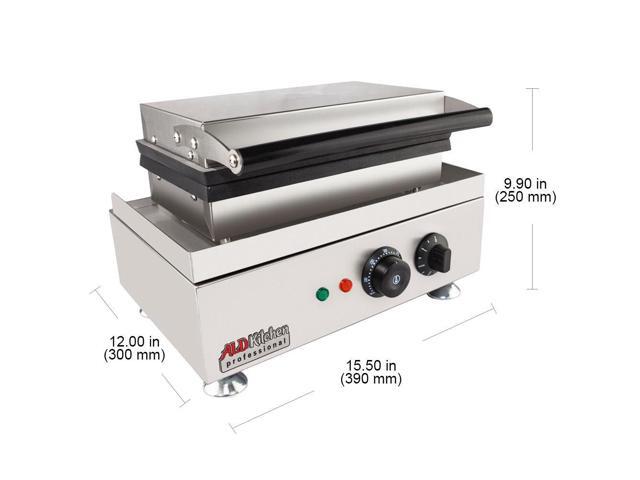 AP-536 Taiyaki Maker Fish Waffle Maker Professional Stainless Steel 6 Small Fish Shaped Waffles