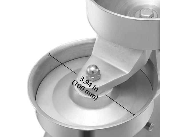 A-A100 Burger Press Hamburger Patty Maker Commercial Meat Forming Tool Stainless Steel 4 Diameter
