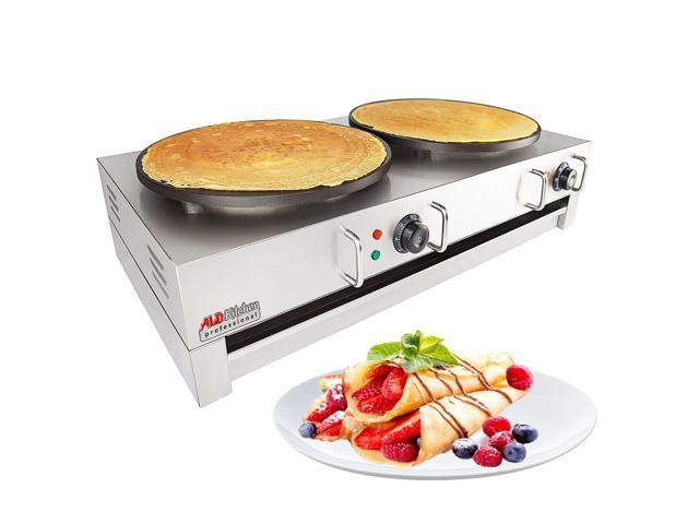 Photos - Toaster AP-584 Crepe Maker Commercial Electric Double Pancake Maker 819550012674