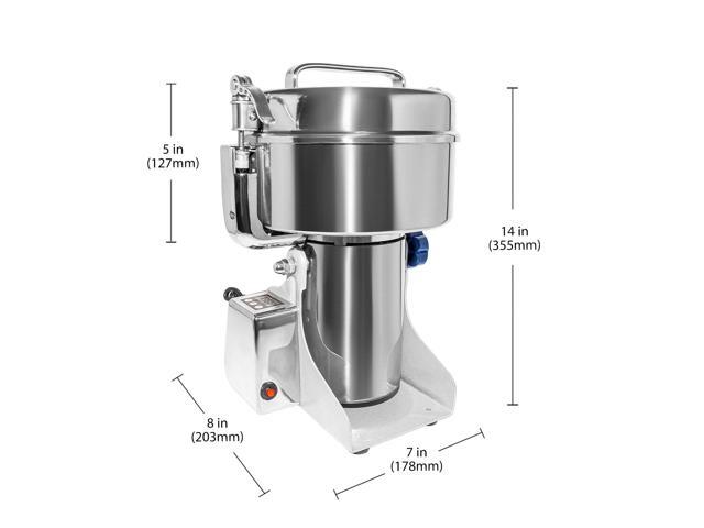 AP-S1000D Electric Grain Mill Commercial 1000g Swing Type Grain Grinder Mill Stainless Steel
