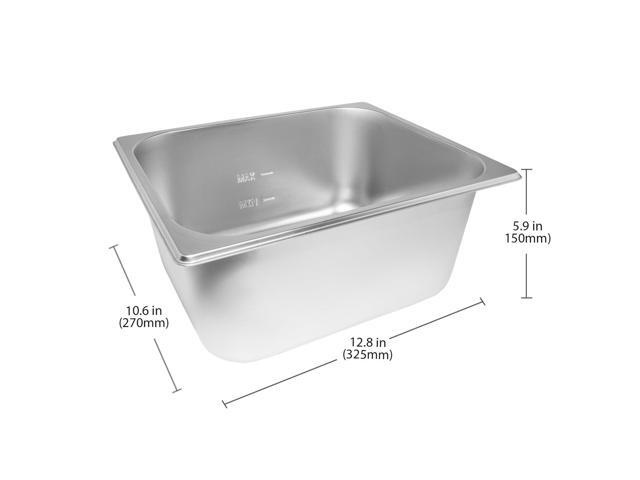 ALDKitchen Bain Marie Steam Warmer Electric Buffet Food Warmer Stainless Steel 4 Tanks 110V