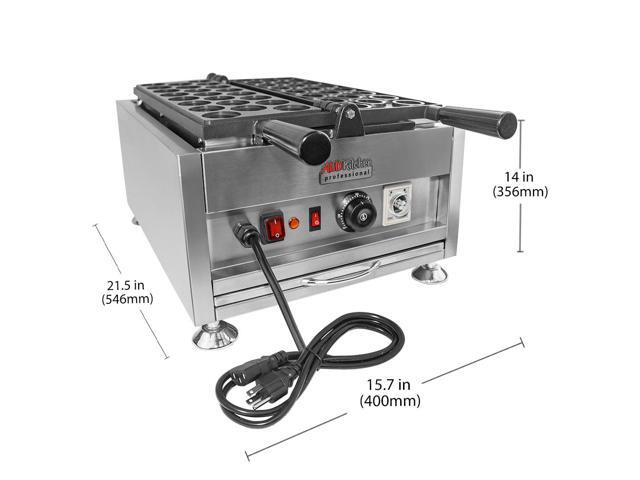 ALDKitchen Walnut-Shape Waffle Maker Stuffed Waffle Iron 23 Nut Waffles 110V