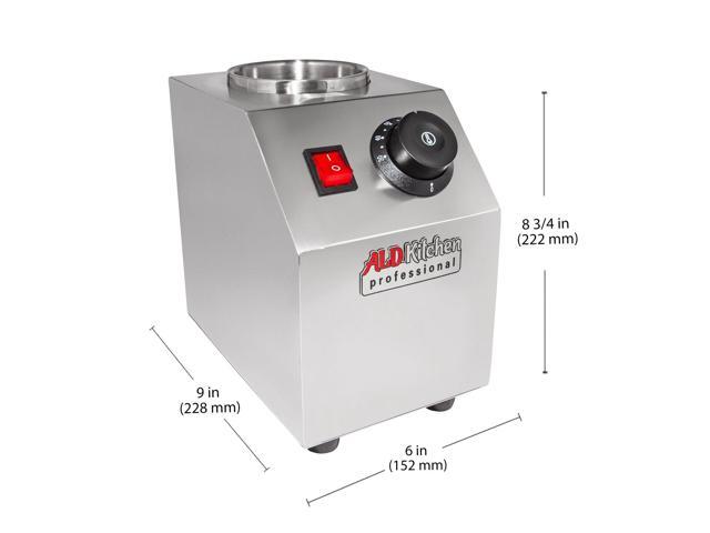 AP-310S Sauce Dispenser Commercial Electric Sauce Heater 1-Head Sauce Warmer Stainless Steel