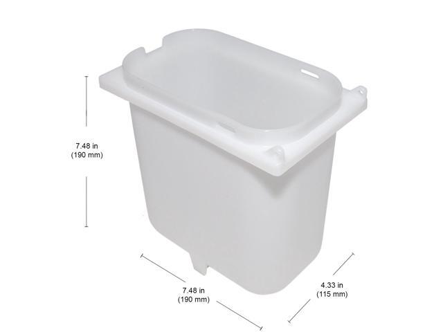 AP-315S Sauce Dispenser 2-Bucket Sauce Pressure Pump Double Sauce Dispenser Commercial and Home Use