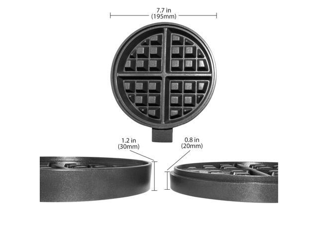 GorillaRock Waffle Plate Replacement Kit Belgian Waffle Iron Grid Waffle Mould