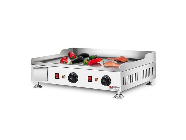 Photos - Toaster ALDKitchen Flat Top Griddle Teppanyaki Grill with Singe, Dual or Triple Th
