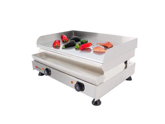Photos - Toaster Flat Top Griddle Teppanyaki Grill Single, Dual or Triple Thermostat Commer