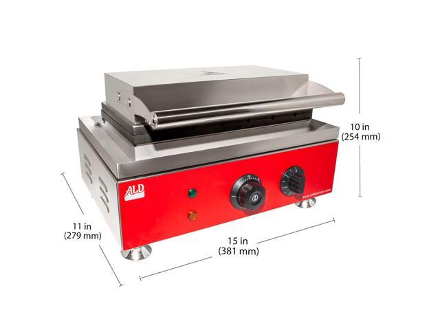 AR-EG6X Hot Dog Waffle Maker 6 Corn Dogs Commercial Waffle Iron
