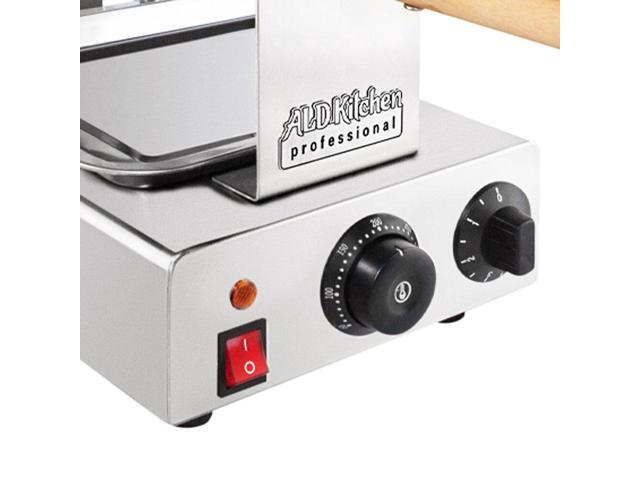 AP-123 Bubble Waffle Maker Egg Waffle Maker Professional Rotated Machine Improved Manual Thermostat