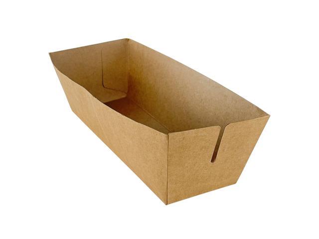 GorillaRock Paper Bowls Disposal Bowls for Stick Waffles, Corn Dogs, etc. 300 Pcs