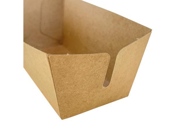 GorillaRock Paper Bowls Disposal Bowls for Stick Waffles, Corn Dogs, etc. 100 Pcs