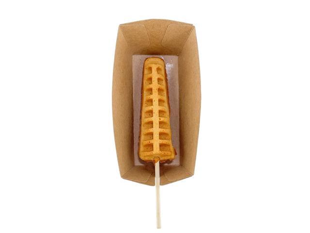GorillaRock Paper Bowls Disposal Bowls for Stick Waffles, Corn Dogs, etc. 300 Pcs