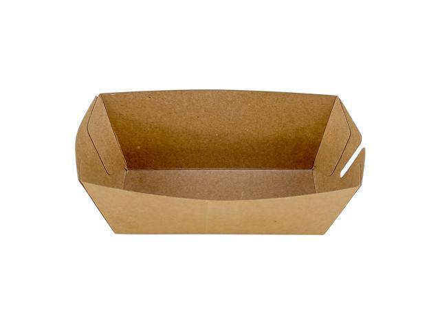 GorillaRock Paper Bowls Disposal Bowls for Stick Waffles, Corn Dogs, etc. 300 Pcs