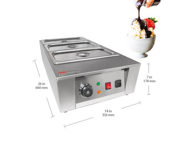 Chocolate Melting Pot with Manual Control Commercial Chocolate Melter Water Heating System