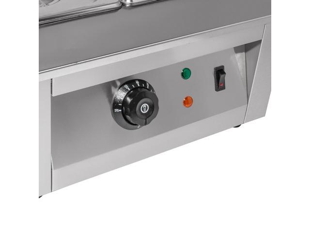 Chocolate Fondue Machine Stainless steel Professional Melter with Water-Heating System Manual