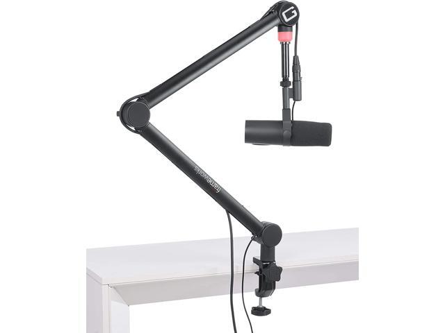 Gator Frameworks Professional Desktop Broadcast/Podcast Microphone Boom Stand with On-Air Indicator Light (GFWMICBCBM4000)