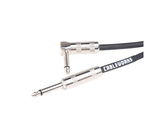 Gator Cableworks Backline Series 10 Foot Straight to Right Angle Instrument Cable - GCWB-INS-10RA