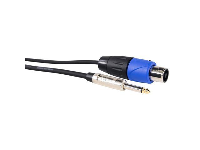 Gator Cableworks Backline Series 25 Foot Twist Lock to 1/4' Speaker Cable - GCWB-SPK-25-1TL