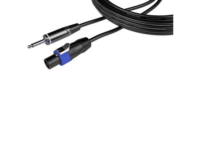 Gator Cableworks Composer Series 3 Foot Twist Lock to 1/4' Speaker Cable - GCWC-SPK-03-1TL
