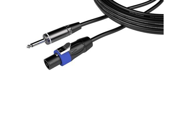 Gator Cableworks Composer Series 6 Foot Twist Lock to 1/4' Speaker Cable - GCWC-SPK-06-1TL