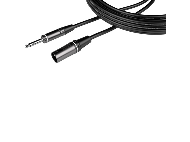 Gator Cableworks Composer Series 18 Inch Male XLR ¼ TRS Microphone Cable GCWC-XLR-18INMTRS
