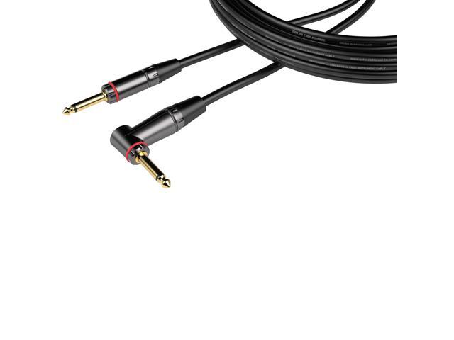 Gator Cableworks Headliner Series 3 Foot Straight to Right Angle Instrument Cable - GCWH-INS-03RA