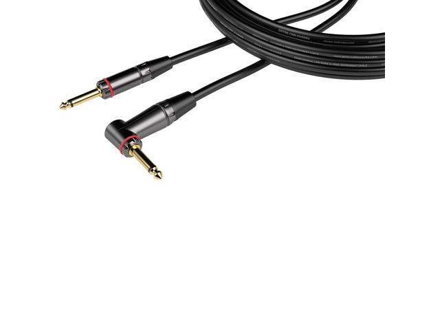 Gator Cableworks Headliner Series 20 Foot Straight to Right Angle Instrument Cable - GCWH-INS-20RA
