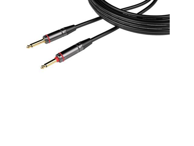 Gator Cableworks Headliner Series 30 Foot Straight to Straight Quiet Connect Instrument Cable - GCWH-INS-30QT