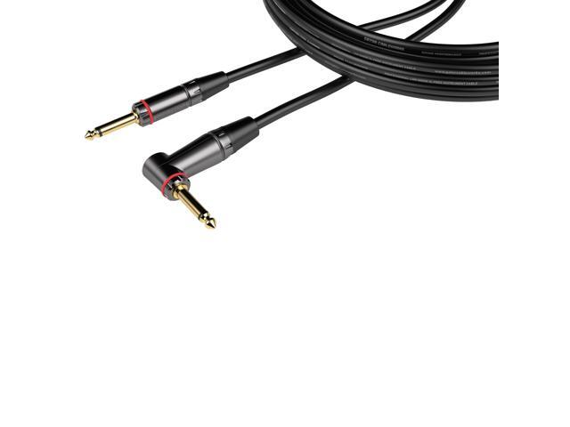 Gator Cableworks Headliner Series 30 Foot Straight to Right Angle Instrument Cable - GCWH-INS-30RA