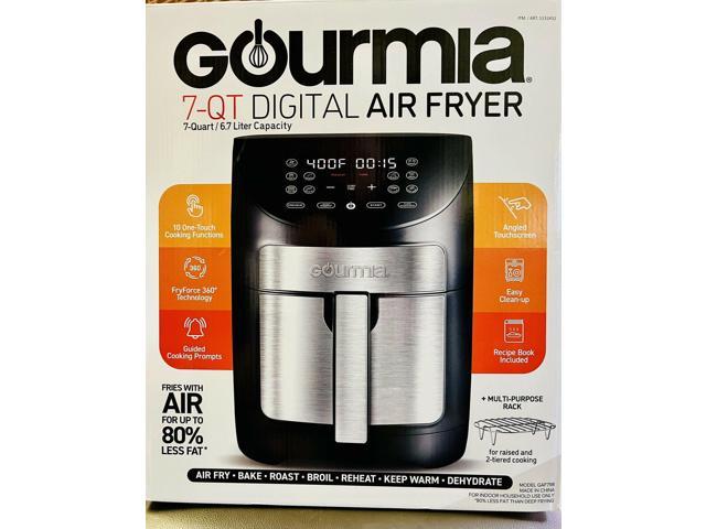 Photos - Other kitchen appliances Gourmia 7-Quart Digital Air Fryer GAF798 - 10 in One Touch Cooking Functio 