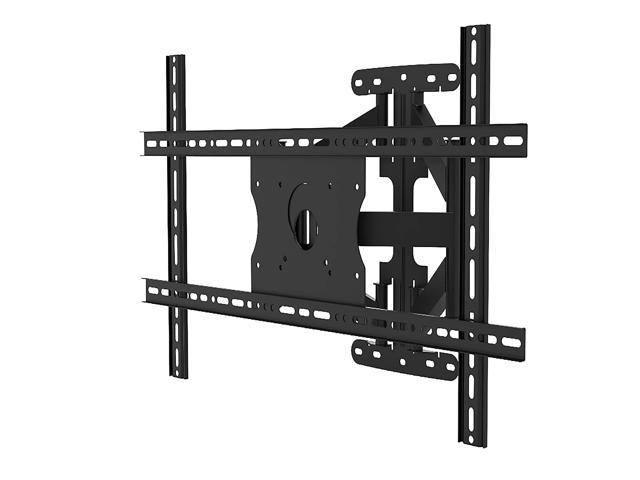 Sylvox Full Motion Outdoor TV Wall Mount for 40-75 inches  with Flexible 6 Articulating Dual Arms for Flat Curved Screen TV