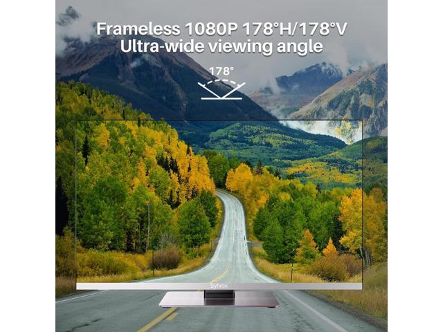 SYLVOX 24 Inch TV 12 Volt Smart TV FHD 1080P Digital Video Disc Player Built-in ARC CEC WiFi Wireless Connection Support, Suitable for RV Camper...