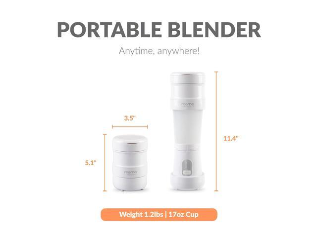 Momo Lifestyle Portable Collapsible Blender Personal BPA Free USB Rechargeable Blendjet On the Go for Smoothies and Shakes