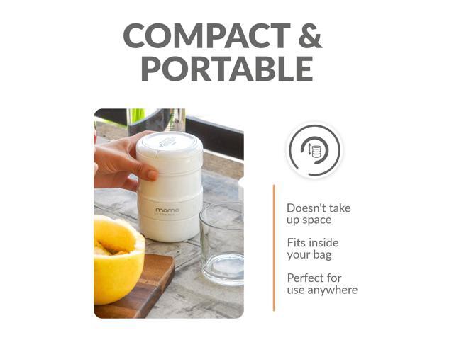 Momo Lifestyle Portable Collapsible Blender Personal BPA Free USB Rechargeable Blendjet On the Go for Smoothies and Shakes
