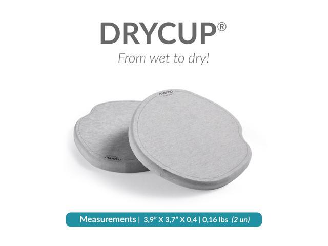 Stone Coasters for Drinks Ultra Absorbent Fast Drying Non Scratch Diatomaceous Earth Drycup Momo Lifestyle (2 Pack)