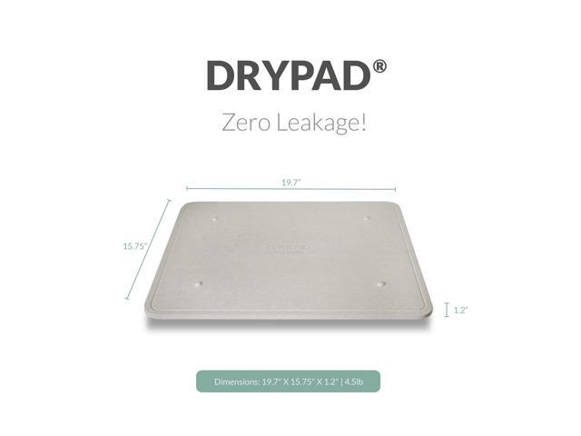 Momo Lifestyle Stone Dish Drying Mat, Ultra Absorbent Quick Dry Diatomaceous Earth DryPad for Kitchen Counter (19.7 x 15.75 inches)