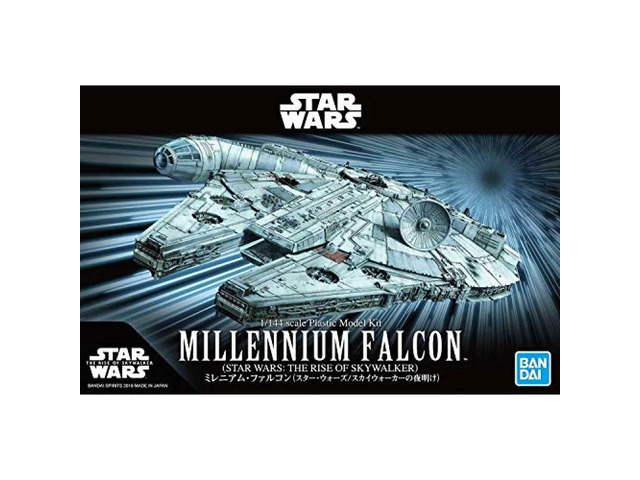 Bandai Star Wars Millennium Falcon The Rise of Skywalker 1/144 Scale - BAS5058195