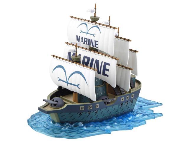Bandai Hobby One Piece Grand Ship Collection #7 Marine Warship Model Kit - BAS5055619