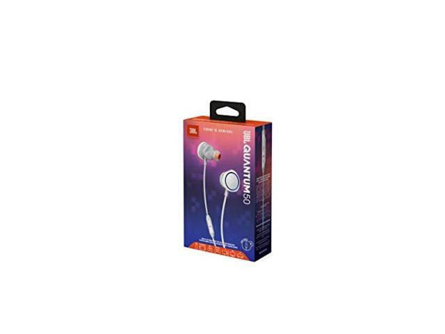 JBL QUANTUM 50 white Gaming earphone / headset / 3.5MM plug / white / 2020 model / JBL QUANTUM50WHT [/ manufacturer 1 year]