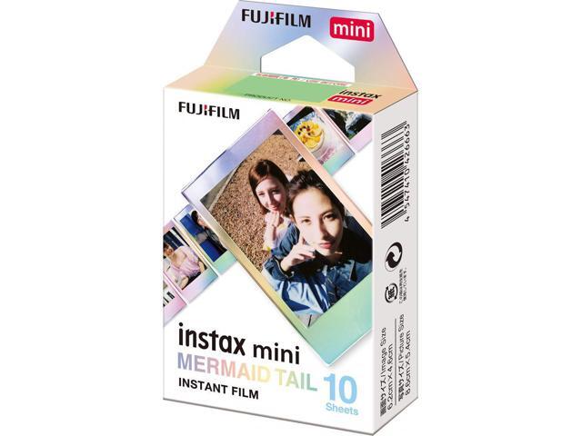 FUJIFILM Instant Camera Cheki Film 10 pieces of (Mermaid Tail) Instax Mini Mermaid Tail WW 1