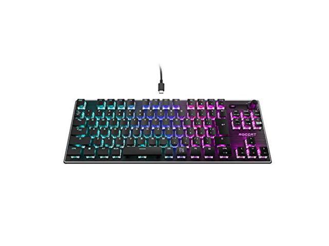 ROCCAT Vulcan TKL Compact mechanical RGB Gaming keyboard JP Japanese array model Mute Linear (equivalent to red axis) Numeric keypad German design.