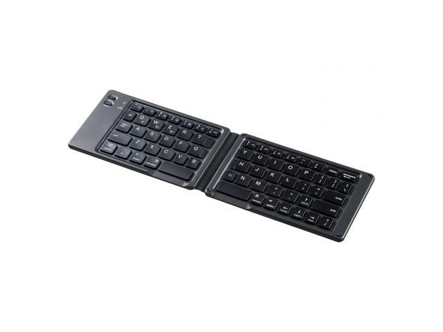 Sanwa Supply Folding bluetooth keyboard Compatible with iOS black SKB-BT30BK