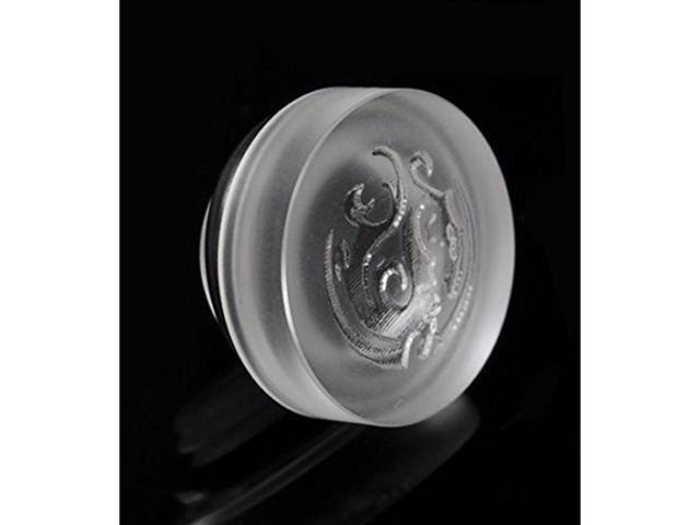 BITSPOWER Bits Power G1/4 in. Crystal Stop Fitting II Clear/Black BP-ACSTII-BK